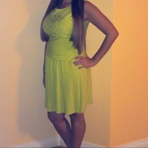 Vince Camuto Neon Dress